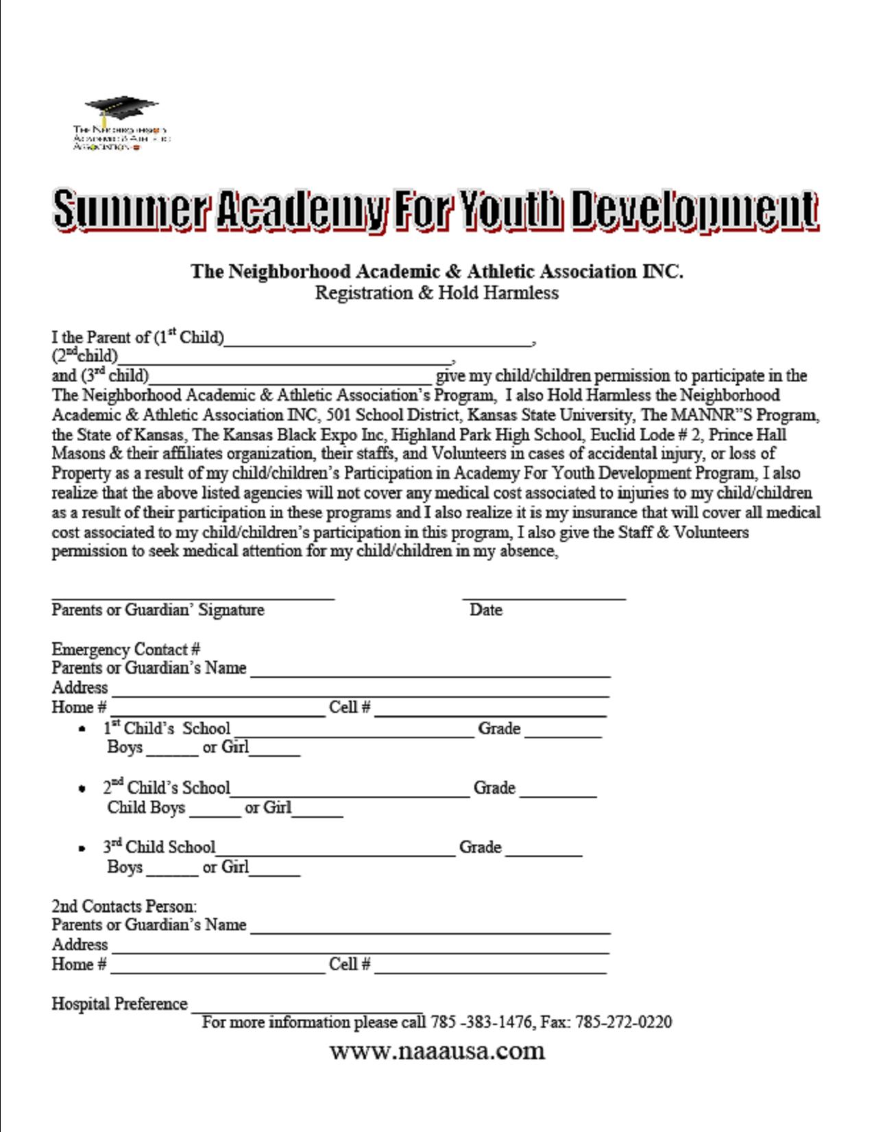 academy_For_Youth_Development_2012_Registration_Form