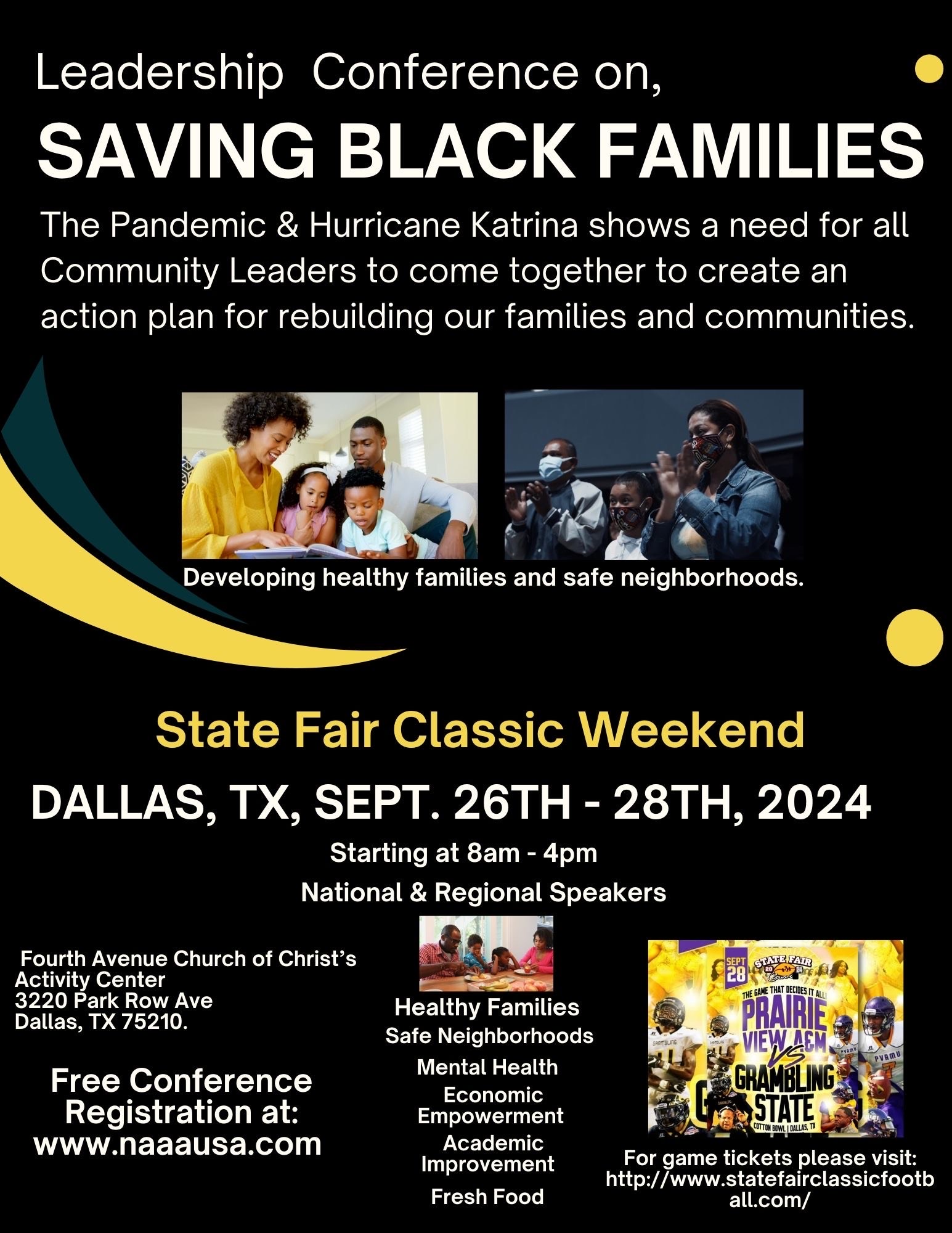 2024 Leadership Conference on Saving Black Families