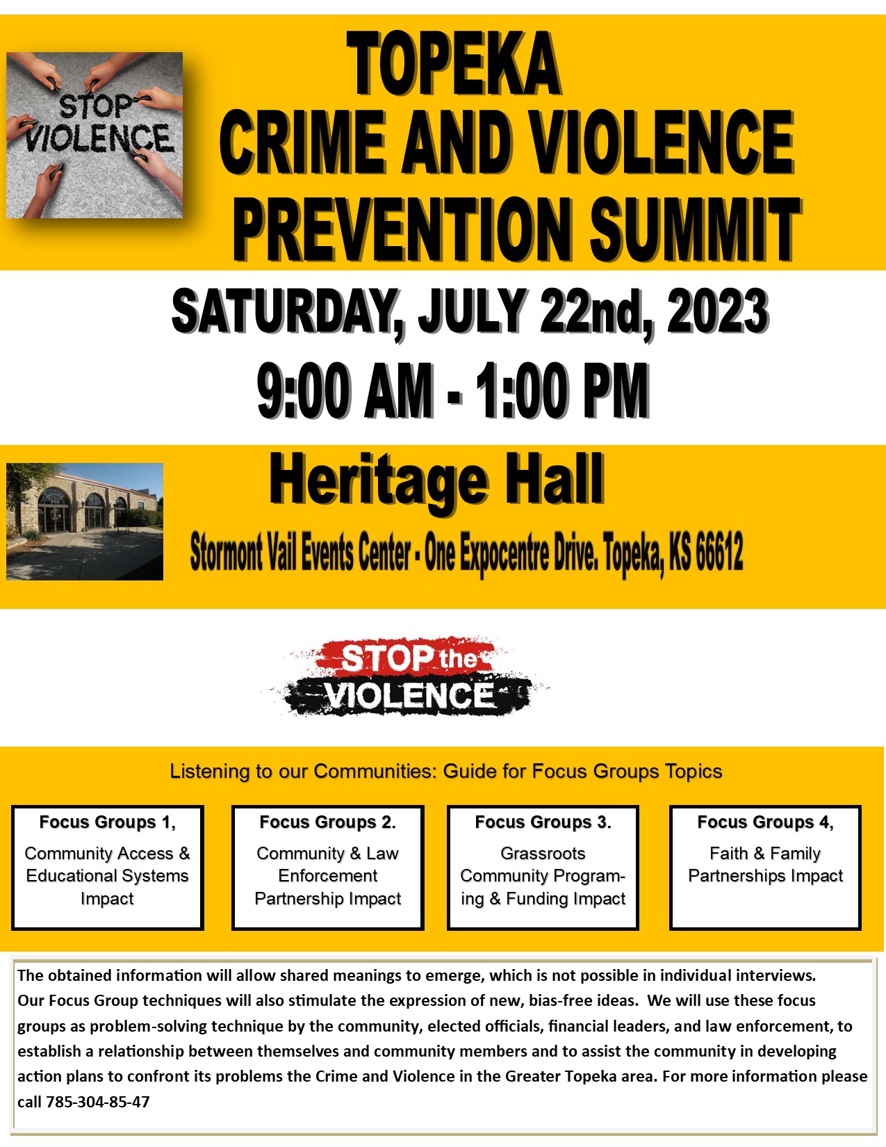 Crime prevention Summit 7 22 2023